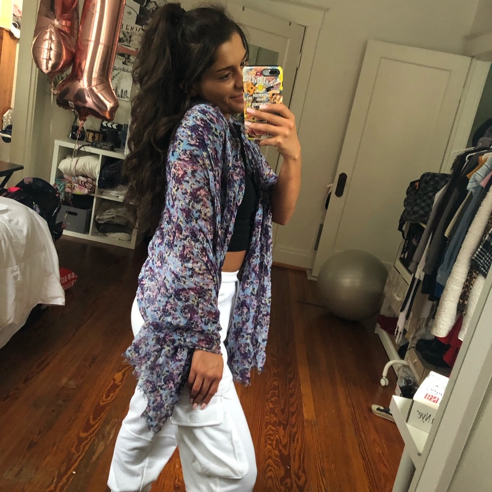 Floral scarf